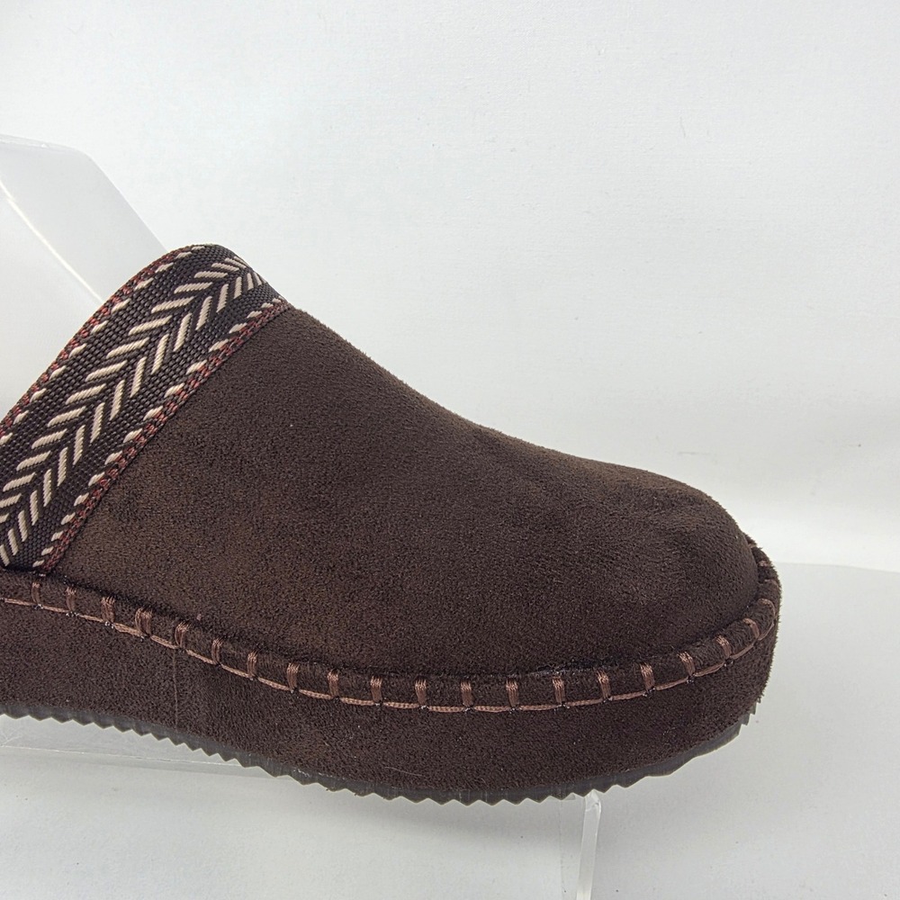 Skechers BOBS Keep It Cozy Women 9.5 114560 Chocolate Brown Slipper Clog Exc - Picture 5 of 16